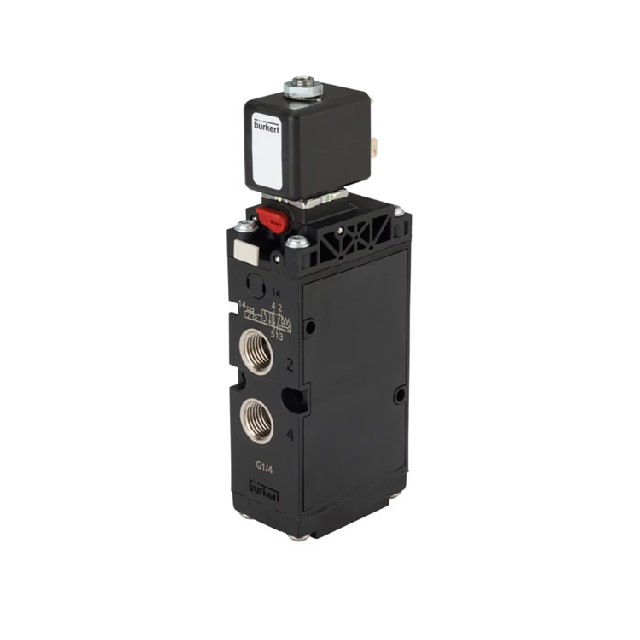 德國burkert 伺服輔助式5/2通電磁閥 231481